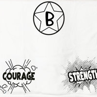 A cozy throw blanket for a child that is ill, sad or in need of some super powers!  A blanket of love and inspiration!