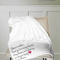 Personalized gift for Bride and Groom's Parents, a gift of gratitude for raising the Bride and Groom