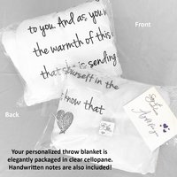 Child memorial blanket, Memorial for loss of child, sympathy gift, for parents who have lost a child or had miscarriage