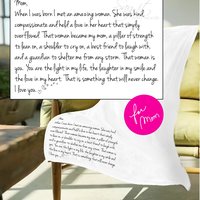 Personalized Throw Blanket for Mom for Mother's Day or Birthday