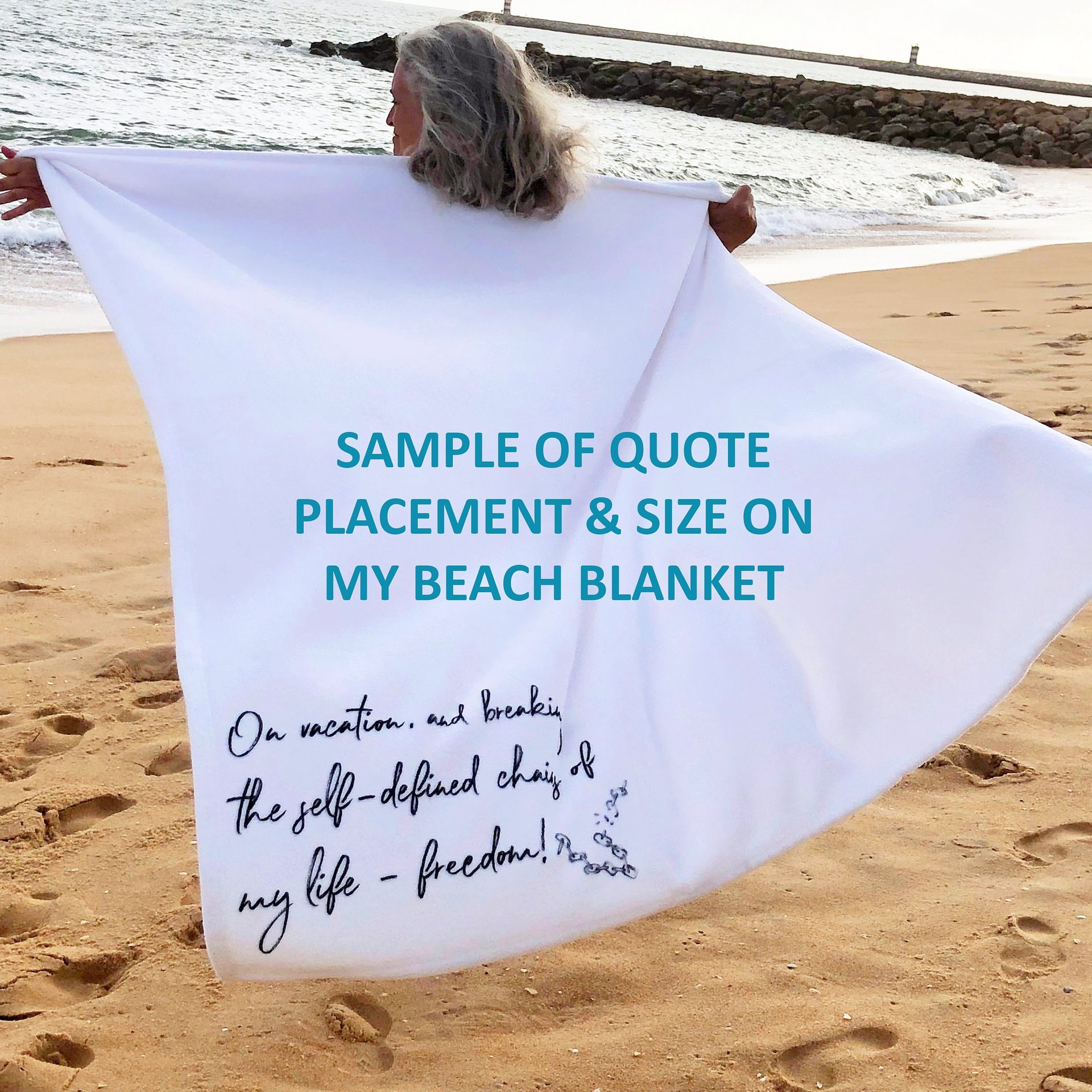 Add your artwork to a personalized throw blanket, a self-care blanket to remind ourselves of our love of creativity and what makes us happy.